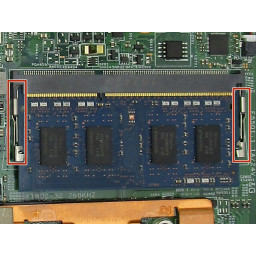 Dell Inspiron 11-3168 Замена модулей памяти